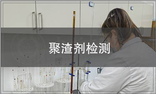 聚渣劑檢測