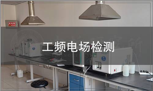 工頻電場檢測