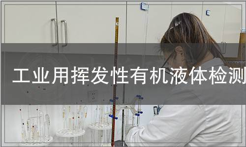 工業(yè)用揮發(fā)性有機液體檢測