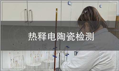 熱釋電陶瓷檢測(cè)